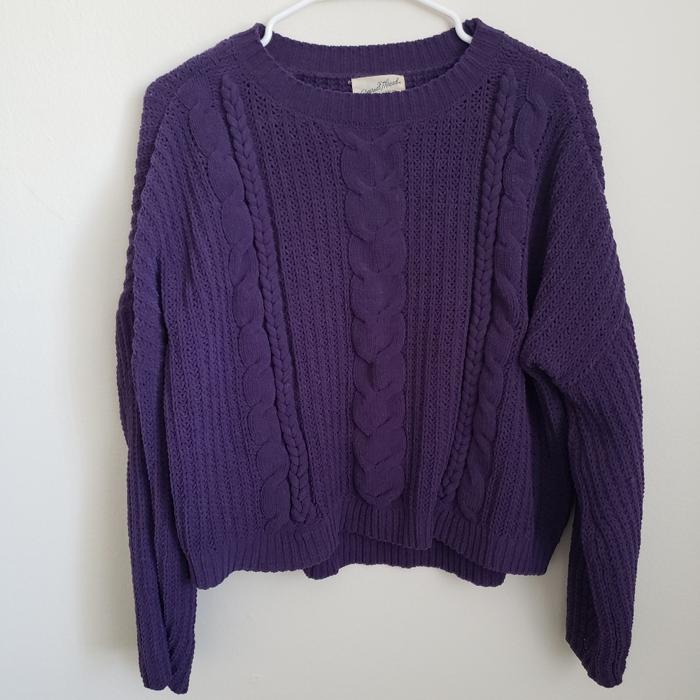 Purple Sweater